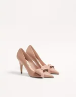 Valentino Bowow Pump In Kidskin 100Mm - Image 6